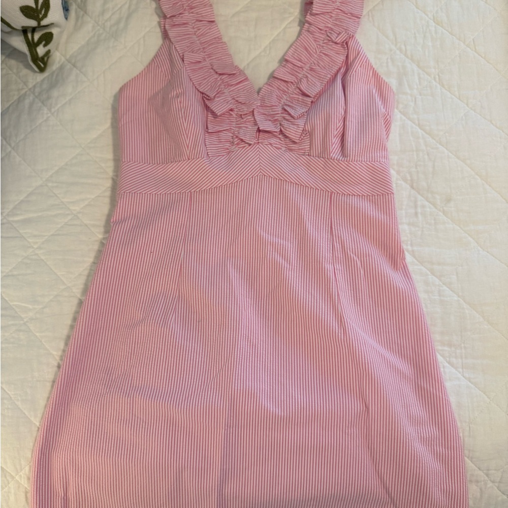 Lilly Pulitzer Pink Striped Dress